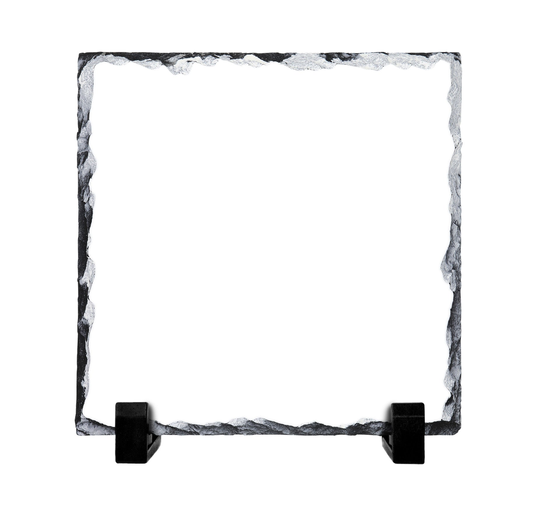 Sublimation Rock Photo Slate 15cm Square - Matt