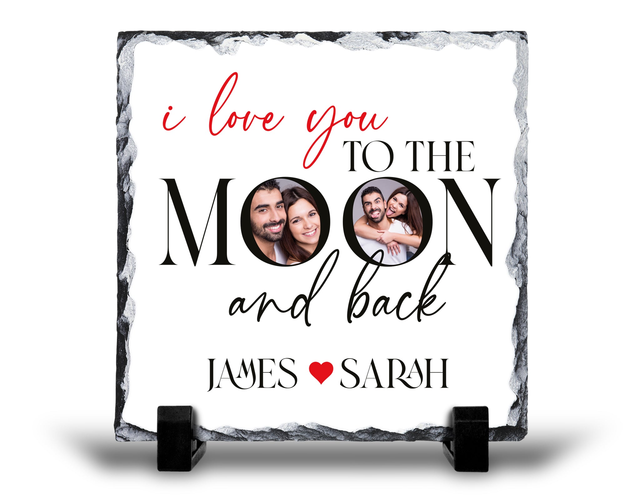 Sublimation Rock Photo Slate 15cm Square - Matt