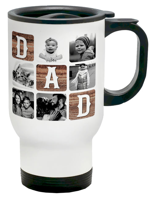 Sublimation 14oz Stainless Steel Travel Mug - White